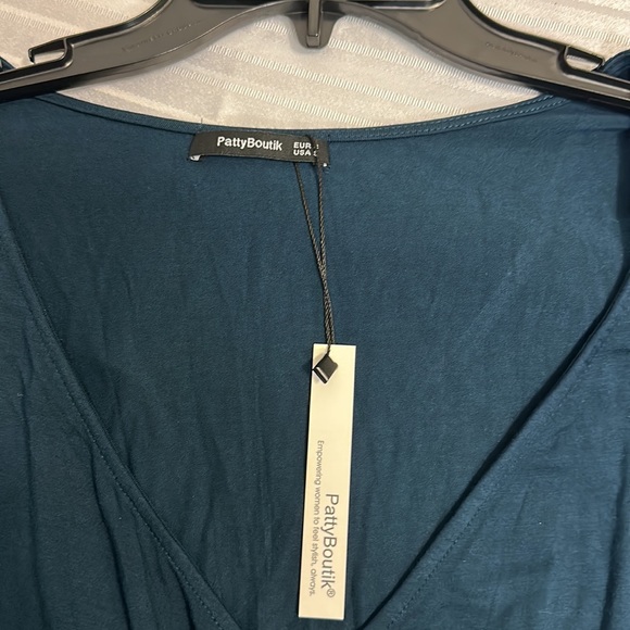 Patty Boutik top sz Small dark green - Picture 7 of 8